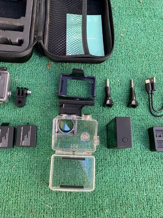 gopro hero + y camara deportiva (accesorios)