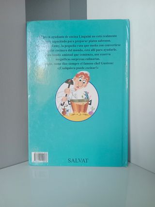 Libro Ratatouille colección Disney