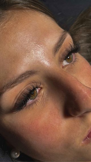 Extensiones de pestañas