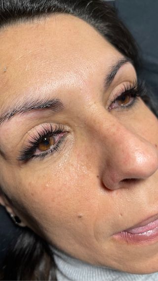 Extensiones de pestañas