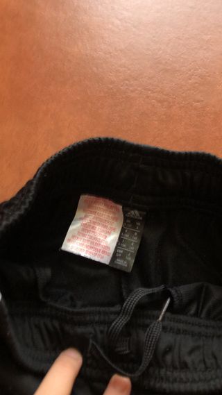 Pantalón chandal Adidas negro