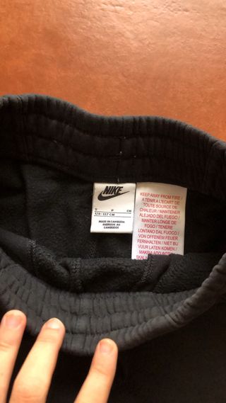 Pantalón de chandal Nike negro