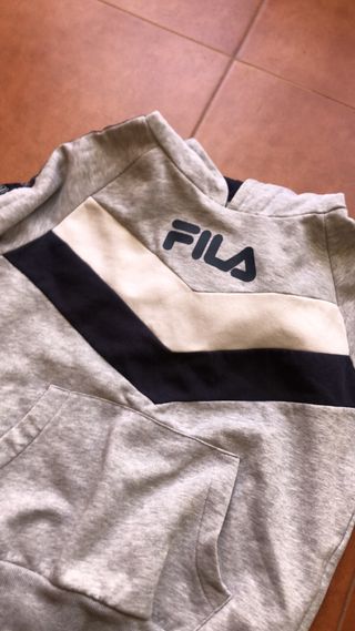 Sudadera gris Fila
