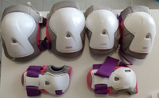 Rodilleras muñequeras talla S/9-15 años