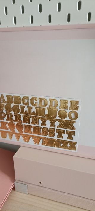 Pizarra rosa imantada