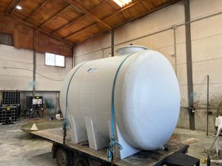 Bidón en horizontal para agua