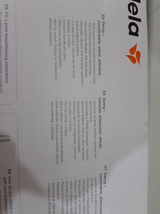 Sacaleches MEDELA SWING