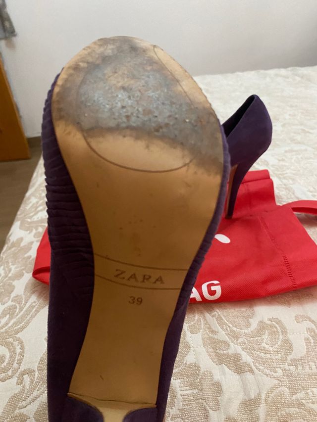 zapatos tacon n 39 de Zara