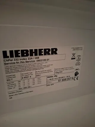Puerta de frigorífico Liebherr