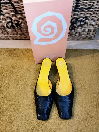 Zapatos mules de vestir