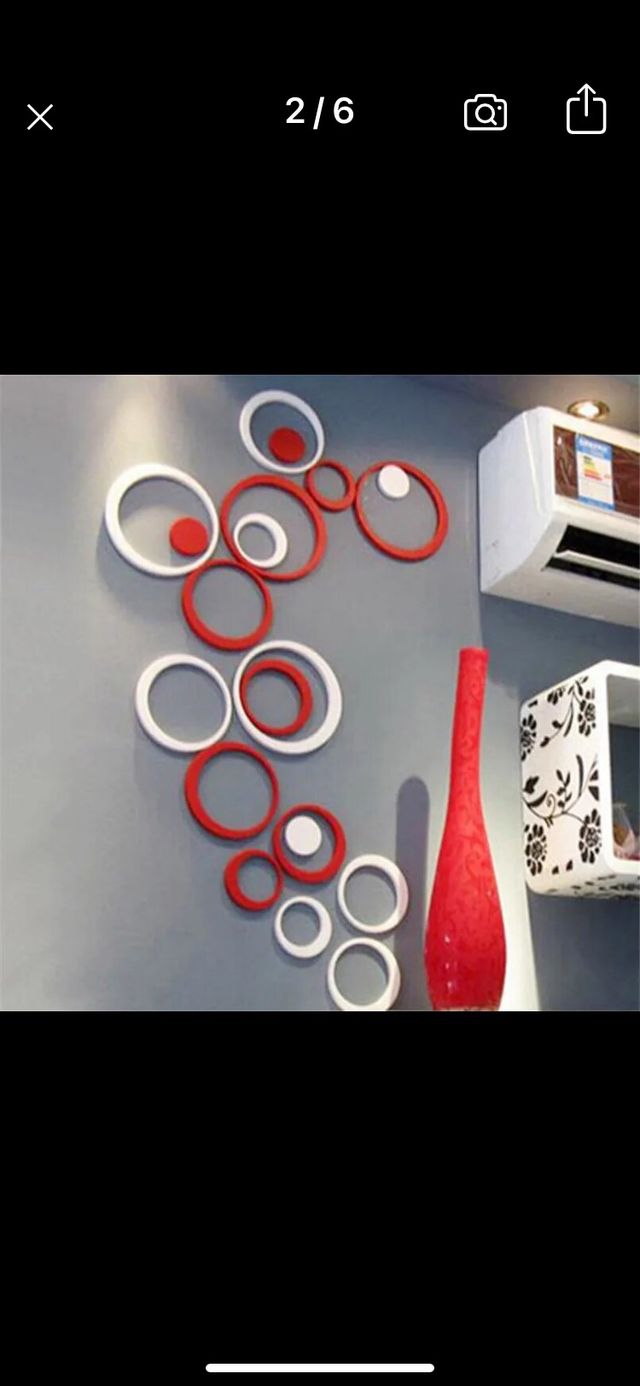 Pegatinas de aros de decoracion