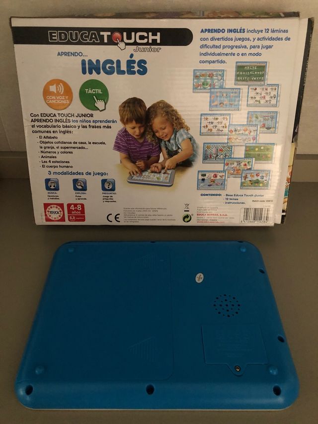 Educa Touch Junior aprendo inglés