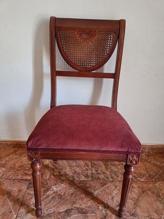 Sillas ratán comedor