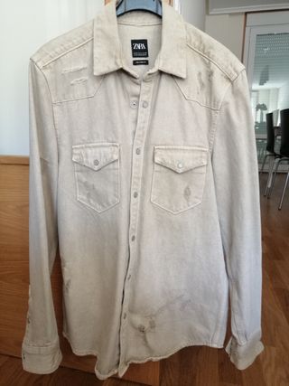 Sobrecamisa vaquera Zara NUEVA