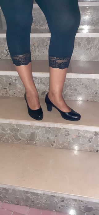 Décolleté vera pelle 38