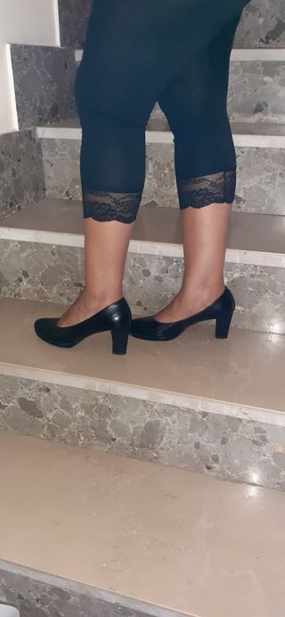 Décolleté vera pelle 38