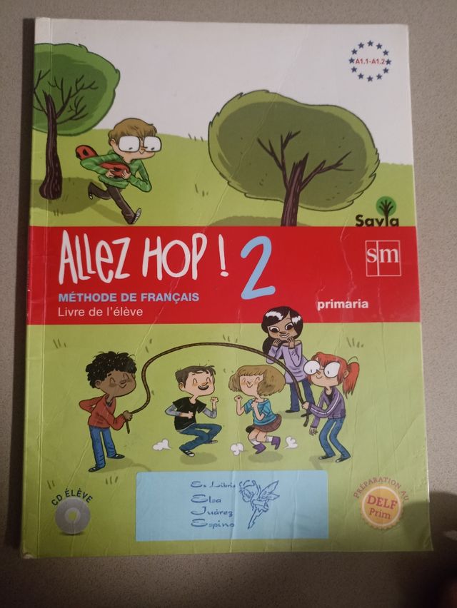 Libro francés 6° de primaria