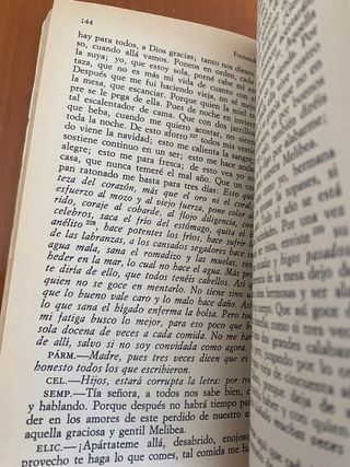 Libro La Celestina de Fernando De Rojas