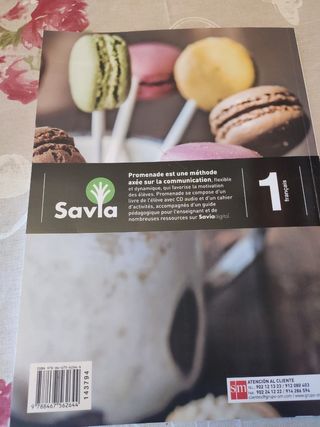 Libro Francés Promenade A1 SM.