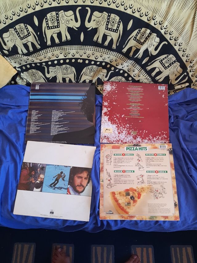 Discos de varios cantantes