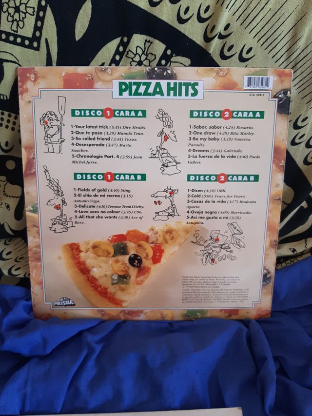 Discos de varios cantantes