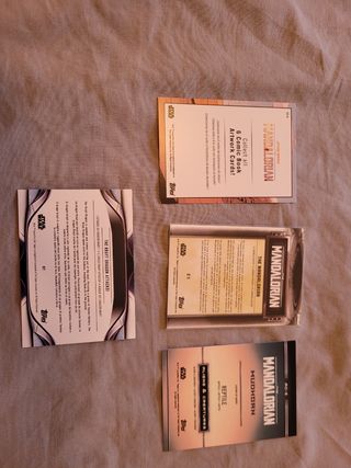 Cromos el mandaloriano