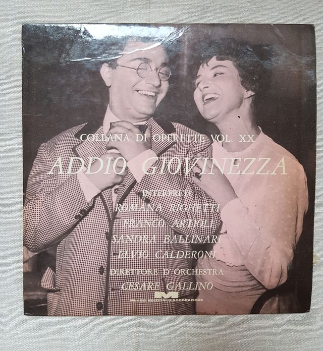 DISCHI IN VINILE 33 GIRI  GENERE OPERETTA