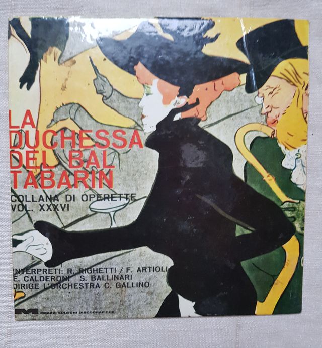 DISCHI IN VINILE 33 GIRI  GENERE OPERETTA