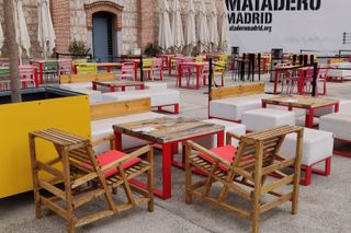 FINN: Silla de terraza de madera vintage