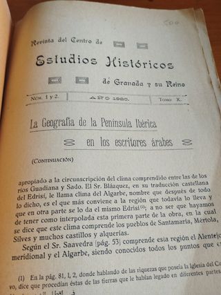 Revista del Centro de Estudios 1920