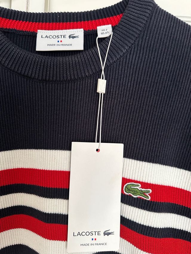 jersey hombre Lacoste a estrenar talla S