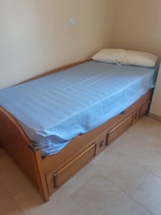 DORMITORIO BARCO, ROPERO/CAMA DOBLE/MESITA NOCHE