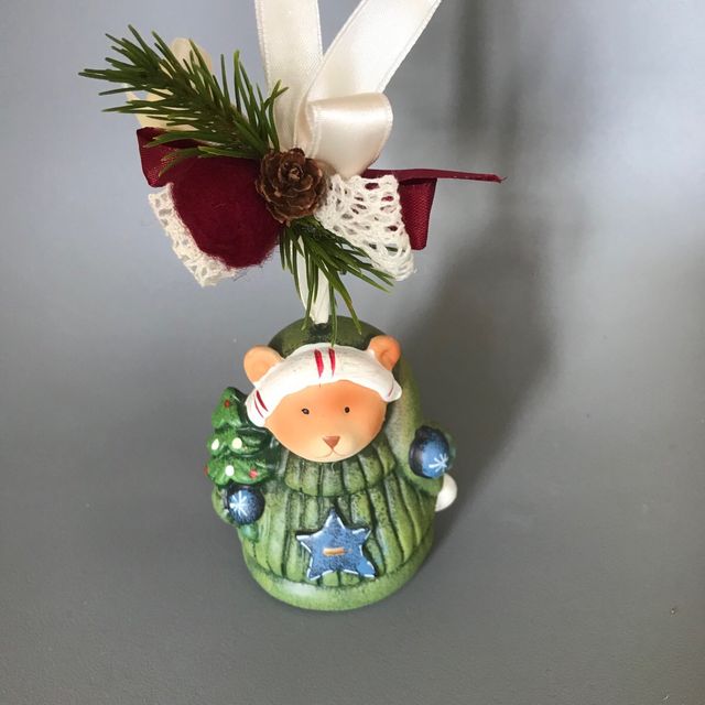 Campanella Natalizia Orsetto