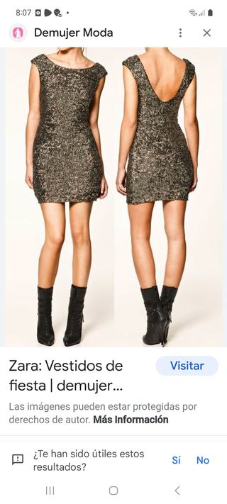 Vestido de fiesta.zara