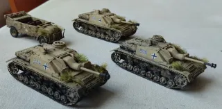 Maquetas de vehículos militares