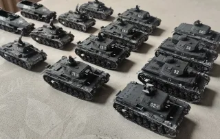 Maquetas de vehículos militares