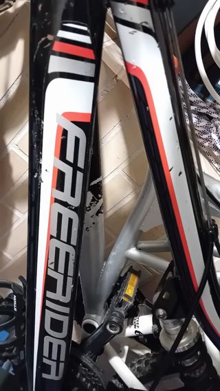 Bicicleta niño 24 suspensión delantera y trasera