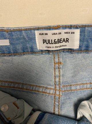Vaquero Pull&Bear 36 con etiquetas