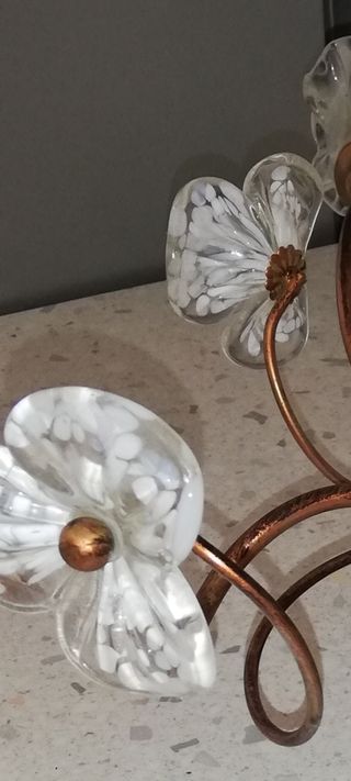 Lampadario a soffitto in ferro