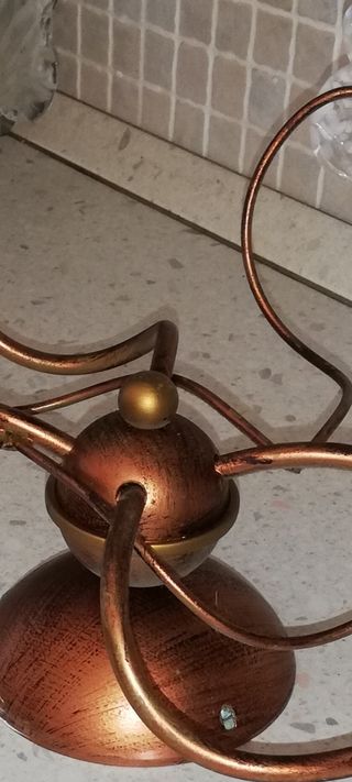 Lampadario a soffitto in ferro