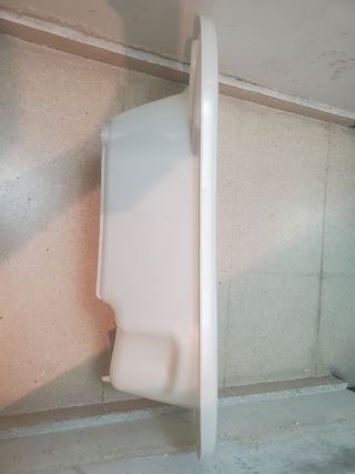 Bañera bebe con termómetro incluido