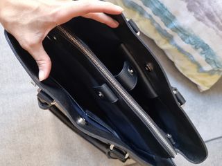 Bolso negro grande Zara