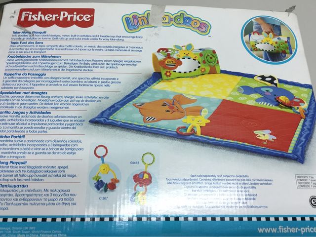 Manta actividades bebé