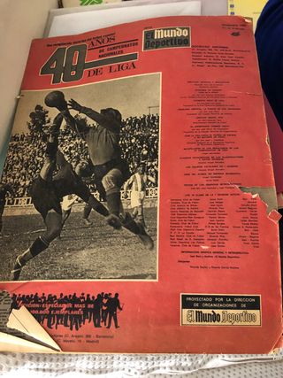 Periodico el mundo deportivo de noviembre de 1968