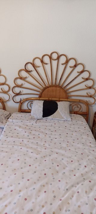 Dormitorio de bambú
