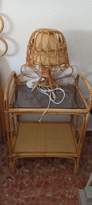 Dormitorio de bambú