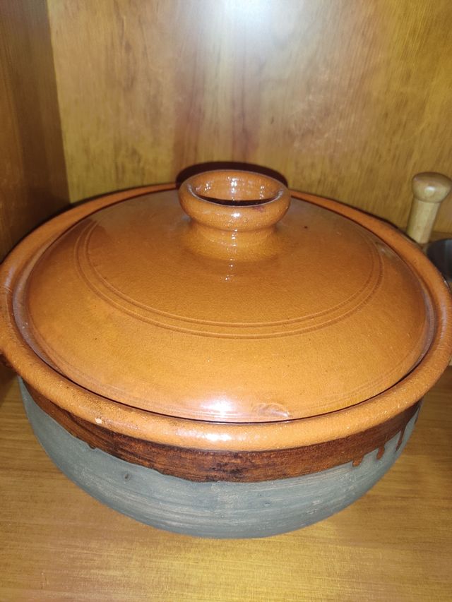 Pota de barro 28 cm