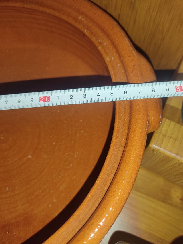 Pota de barro 28 cm