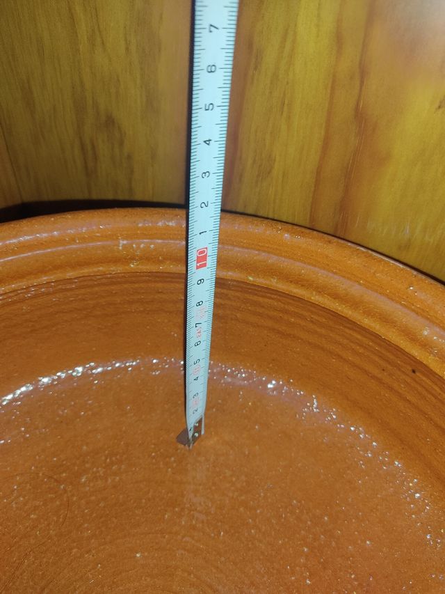 Pota de barro 28 cm