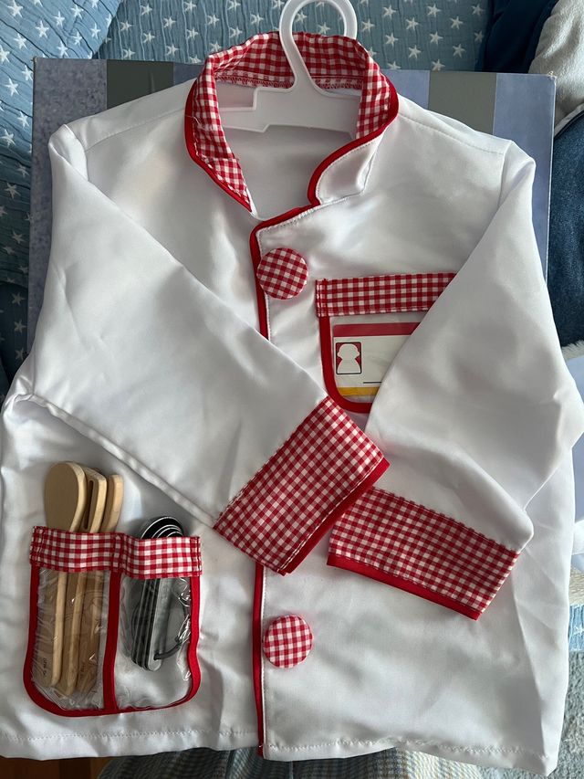 Disfraz de tela cocinero